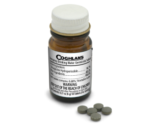 Таблетки для знезараження води Coghlans Drinking Water Tablets 7620 