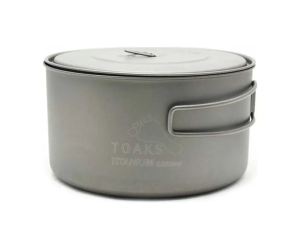Каструля Toaks Titanium 1350ml Pot 