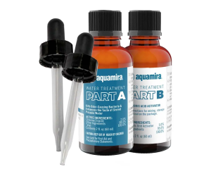 Краплі для знезараження води Aquamira Water Treatment w/Droppers (2oz, Glass ) 