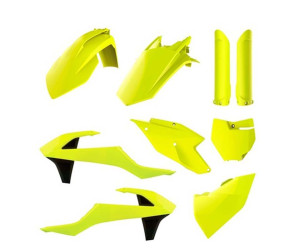 Пластик Polisport MX kit - Kawasaki [Flo Yellow]