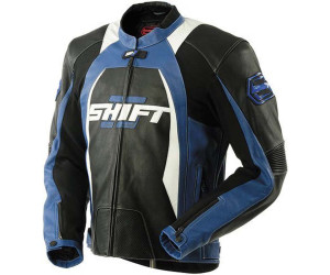 Мото куртка SHIFT SR-1 Leather Jacket [Black/Blue], XXL