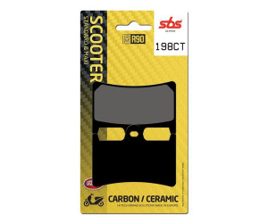 Гальмівні колодки SBS Standard Brake Pads, Carbon/Ceramic 198CT