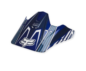 Козырек для мото шлема FOX V1 Race [Blue], One Size