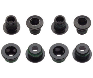 Бонки SRAM CHAINRING BOLT KIT 4X2 AL/ST BLACK