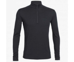 Футболка з довгим рукавом Icebreaker 200 Oasis LS Half Zip Black