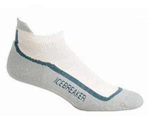 Носки Icebreaker Bike/Run Lite Miсro WMN white/ocean/silver M