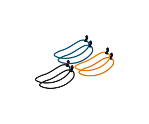 Набор резинок для багажа Tatonka Silicone Band (Assorted)