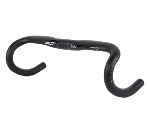 Руль PRO шоссейный компакт ерго PLT 31.8mm, черный