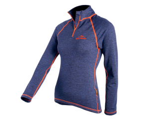 Пуловер FJORD NANSEN HALSA GOLF WOMEN navy melange