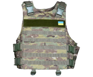 Плитоноска с установкой боковой и кевларовой защиты кордура Ranger Kirasa