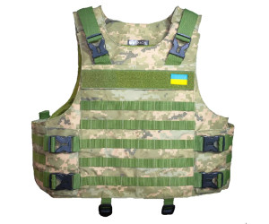 Плитоноска тактическая с установкой доп защиты Ranger Kirasa пиксель(KI1022)