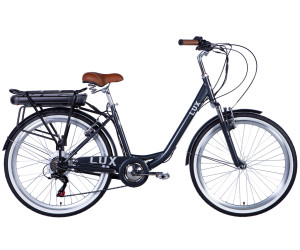 Велосипед з електроприводом 26" ST Dorozhnik eLUX Vbr FR рама-17" 36B 13А*г 500Вт темно-сірий YS 7676 2026