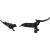 Тормоз дисковый SRAM Level Silver Stealth 2 Piston -  Aluminum Lever, Stainless Hardware, Reach Adj, Black Ano Front 950mm Hose (includes MMX Clamp, Rotor/Bracket sold separately) C1