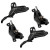 Гальма дискові SRAM Code Silver Stealth - Aluminum Lever, Stainless Hardware, Reach/Contact Adj ,SwingLink, Black Ano Rear 950mm Hose (includes MMX Clamp, Rotor/Bracket sold separately)C1