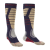 Носки Bridgedale Ski Easy On - Pattern 232 Navy/Sand Size M