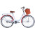 Велосипед Dorozhnik LUX Velosteel рама-17" світло-блакитний 2025