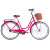 Велосипед Dorozhnik RETRO Velosteel рама-19" розовый 2025