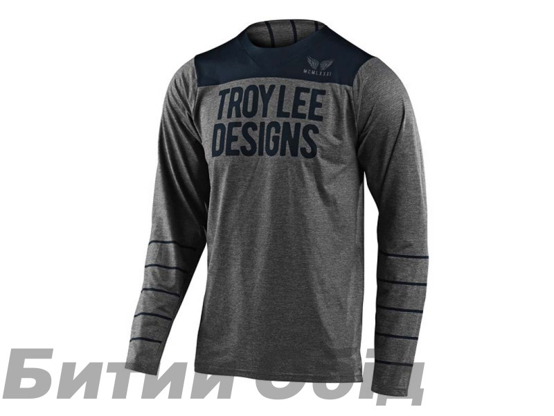 Джерсі TLD Skyline L/S Jersey [Pinstripe Heather/Gray]