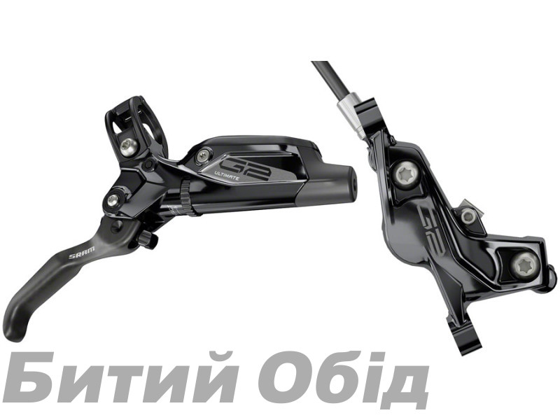Тормоз SRAM G2 Ultimate, Carbon Lever, Ti Hardware, Reach, SwingLink, Contact, Gloss Black