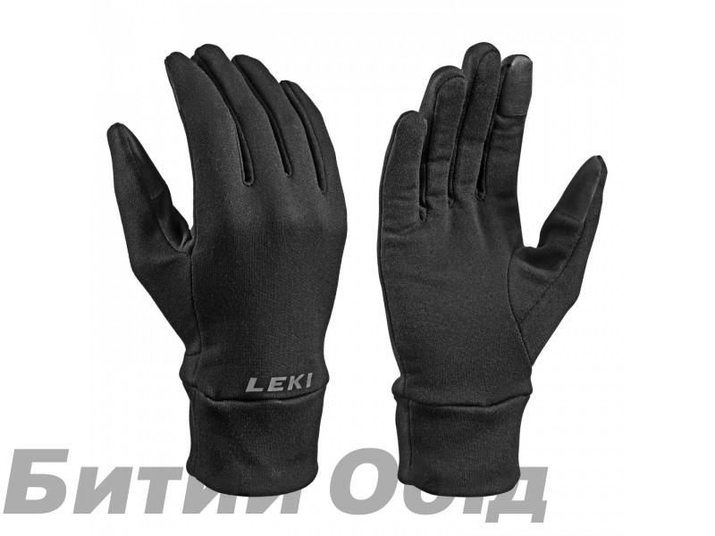 Перчатки LEKI Innerglove mf touch black 