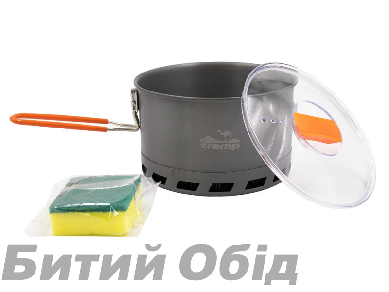 Котел Tramp анодований з теплообмінником 2,2 л
