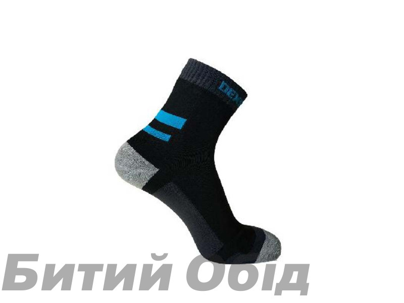 Dexshell Running Socks Шкарпетки водонепроникні з блакитними смугами