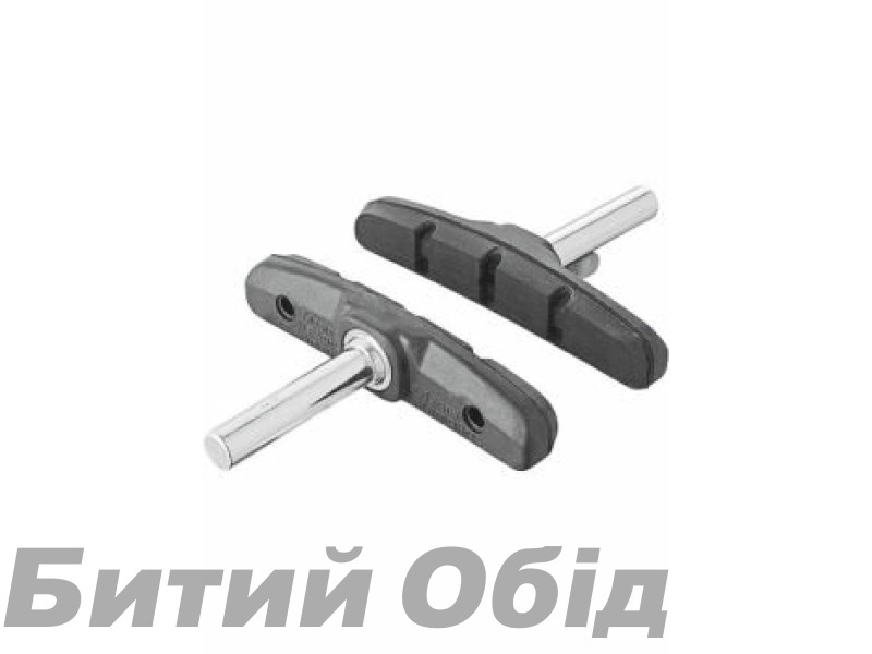 Тормозные колодки Shimano M70T2 безрезьбовые, для ободных тормозов.