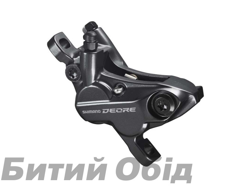 Калипер гидравлич. диск тормоза BR-M6120 DEORE, монтаж РМ160мм, колодка D03S полимер