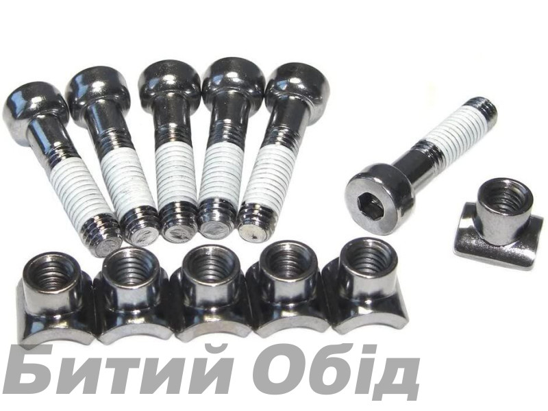 Сервісні запчастини BULK SEAT CLAMP BOLT/NUT REVERB QTY6 (11.6818.035.008)