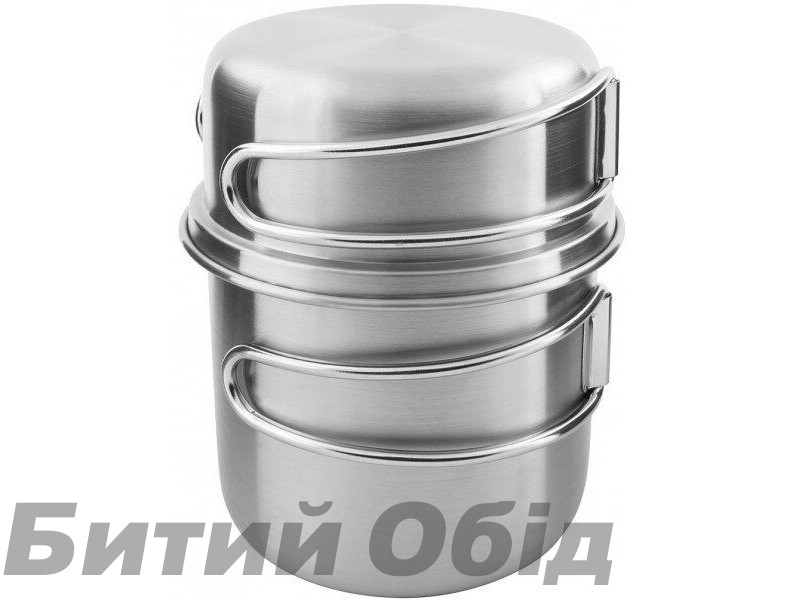 Набор кружек Tatonka Handle Mug 500 Set, Silver (TAT 4172.000)