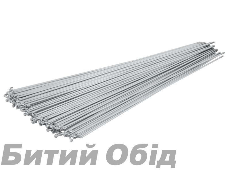 Спиця cnSPOKE 14G CN з латун. ніп. 16мм (100шт) нержав.