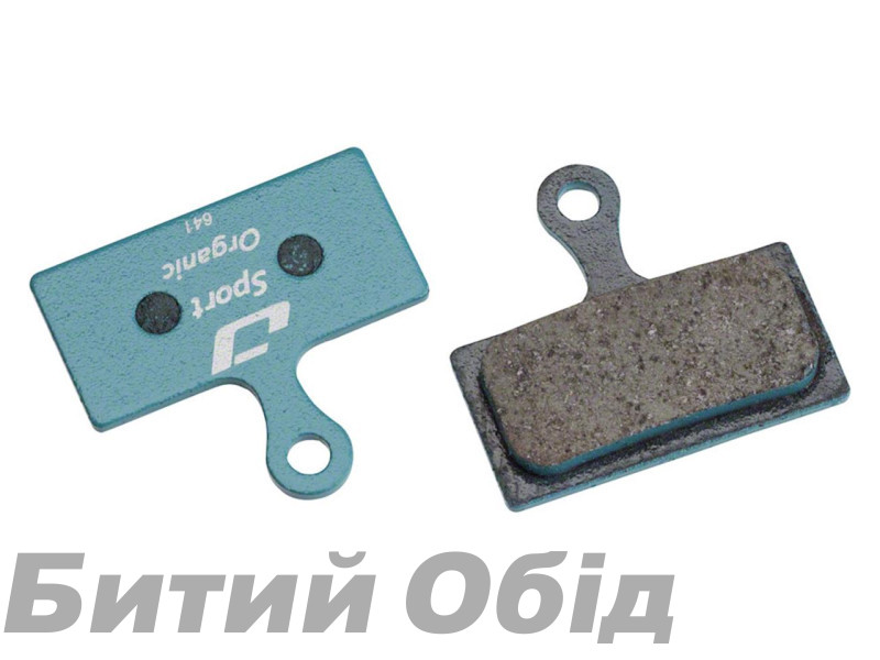 Колодки дискові гальмівні JAGWIRE Organic Sport Disc DCA785 (2 шт) - Shimano New XT/XTR