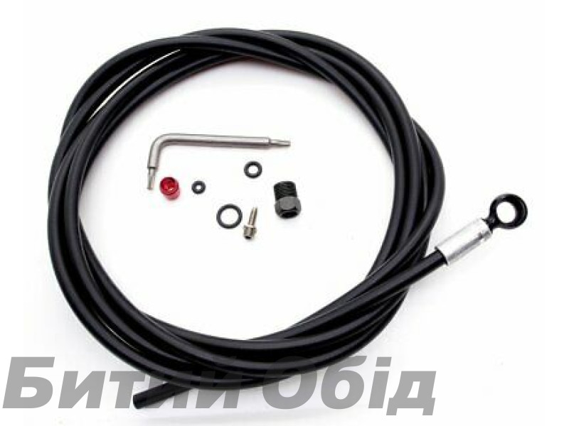 Набір гідролінії SRAM Monoblock, 2000mm, Black - Red eTap HRD/S900 Aero HRD