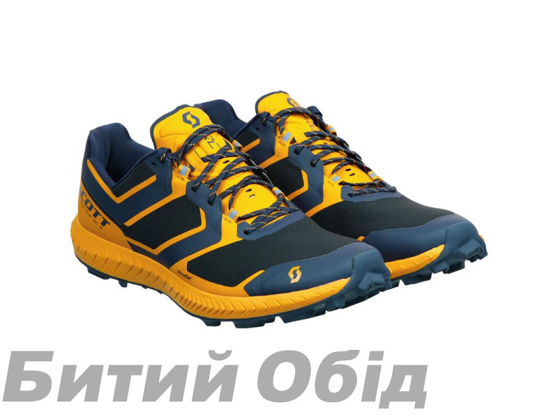 Кроссовки SCOTT SUPERTRAC RC 2 чёрно/жёлтые 