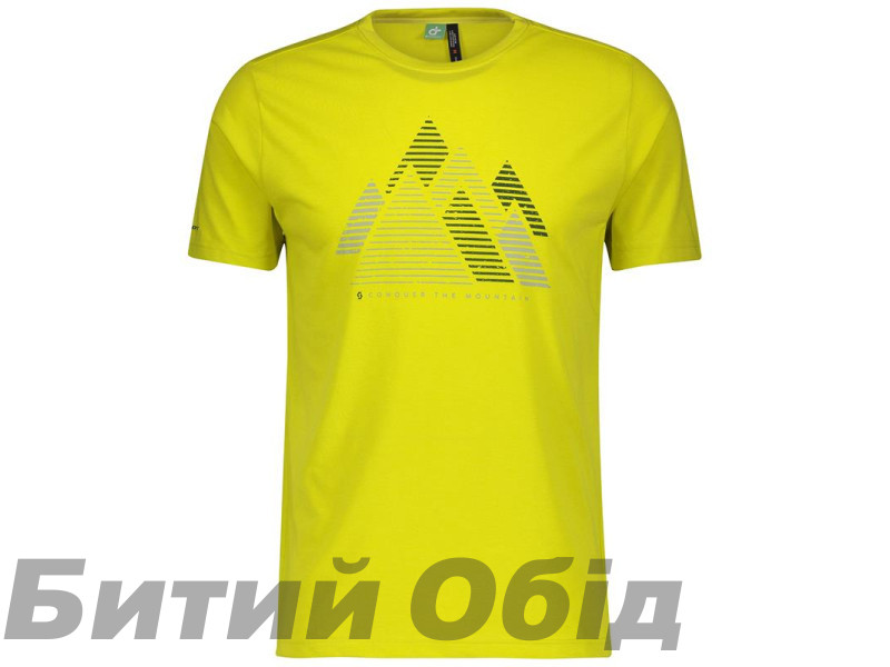 Футболка SCOTT DEFINED DRI GRPH жовтий Футболка SCOTT DEFINED DRI GRPH жовтий