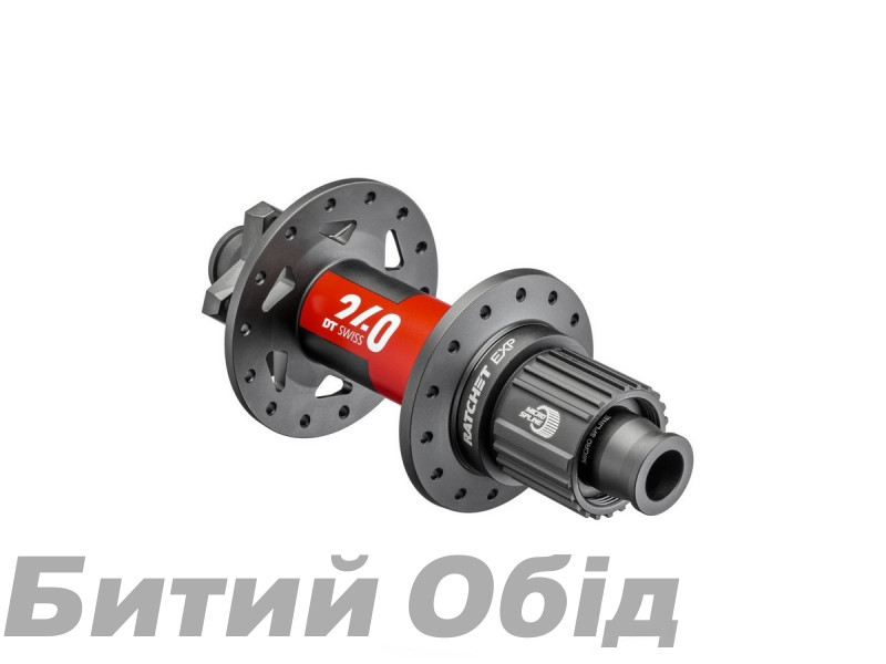 Втулка DT SWISS 240 148/12 IS-6 bolt Shimano SL12 EXP