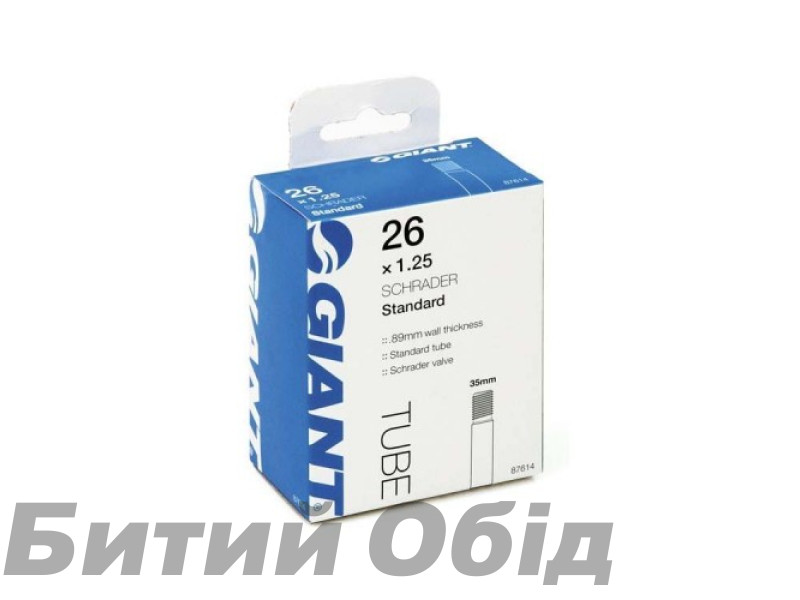 Камера Giant 26x1.9-2.35 SV 35мм