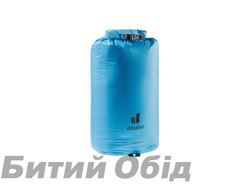 Чехол-мешок DEUTER Light Drypack 15 цвет 3065 azure Чехол-мешок DEUTER Light Drypack 15 цвет 3065 azure