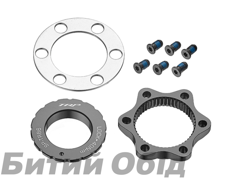 Адаптер ротора CL86 Center Lock to 6bolt 15-20мм оси