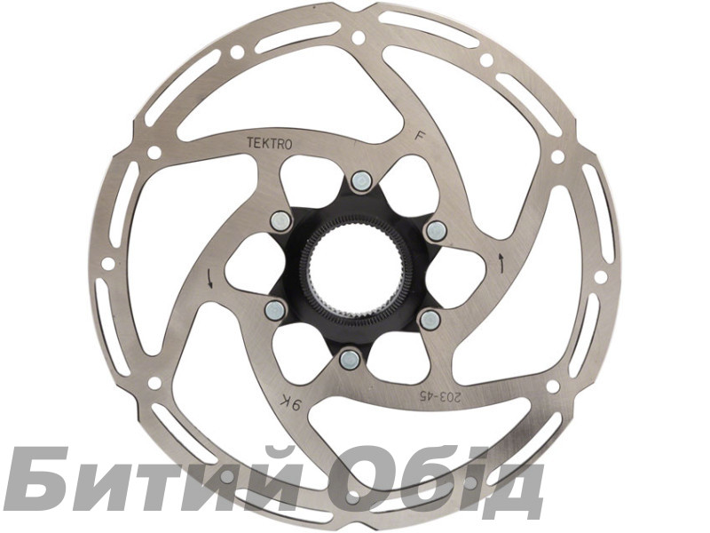 Ротор сталевий Tektro TR203-45. під Center Lock