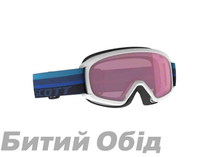 Маска SCOTT Jr Witty SGL high viz pink / enhancer