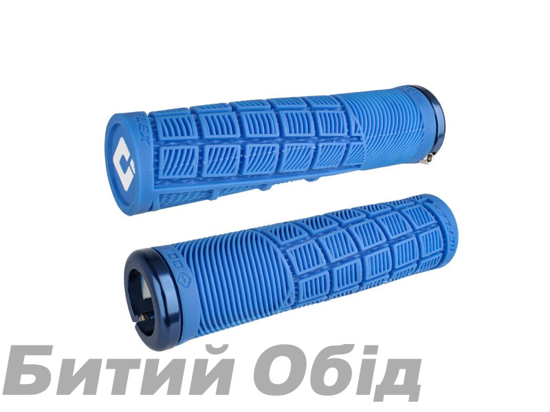 Грипси ODI Reflex v2.1 Lock-On MTB Closed End 135mm Blue