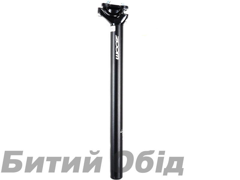 Подседельная труба ZOOM SP-C255/ISO-M, 350мм, алюминий литой, SAND BLASTED AN BK