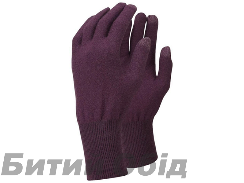 Рукавиці Trekmates Merino Touch Glove TM-005149 blackcurrant фіолетовий