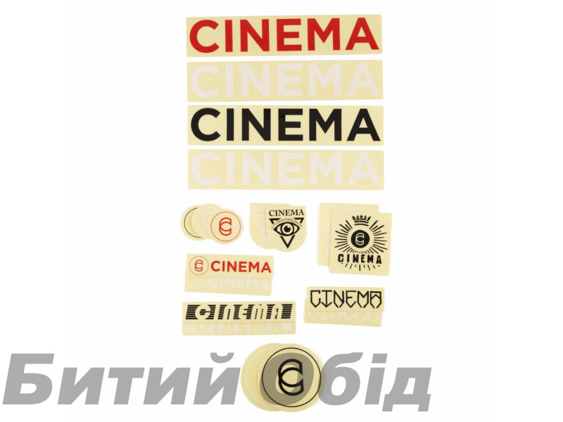 Набір наклейок Cinema асорті