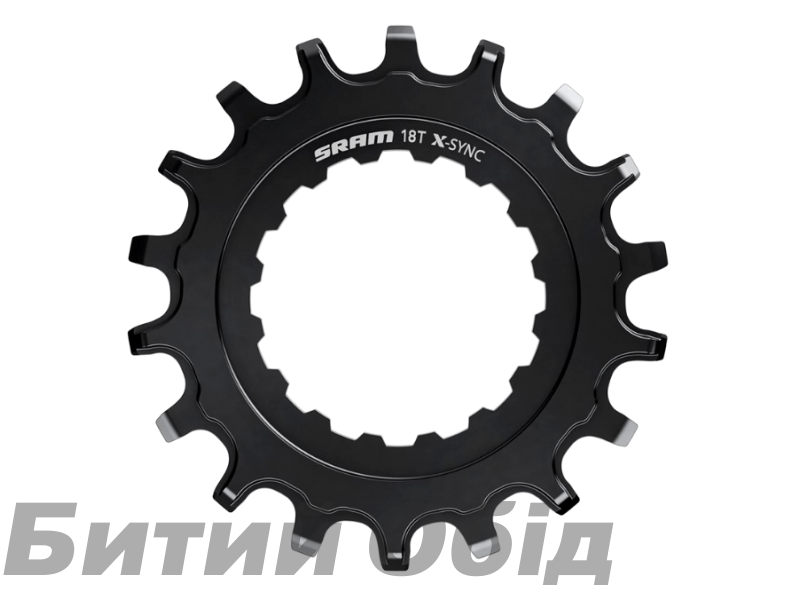 Звезда Sram CRING X-SYNC 18T BOSCH BLK Звезда Sram CRING X-SYNC 18T BOSCH BLK