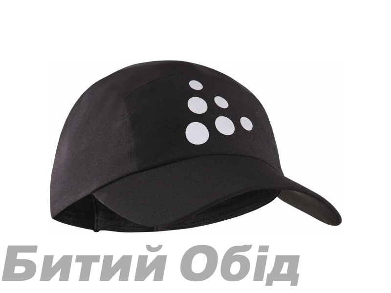 Бейсболка Craft PRO RUN SOFT CAP BLACK S/M Бейсболка Craft PRO RUN SOFT CAP BLACK S/M