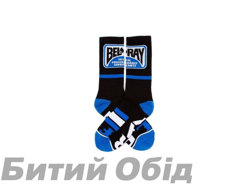Шкарпетки Bel-Ray Fuel Crew Sock [Black], One Size
