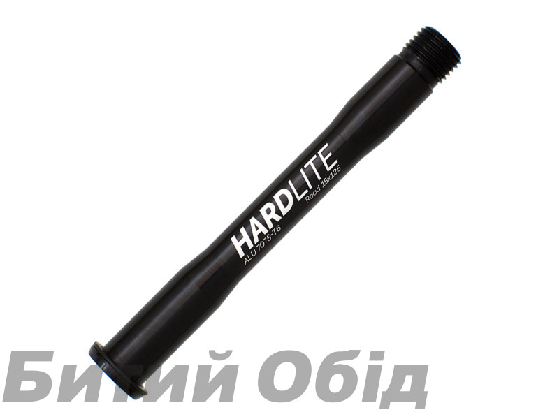 Вісь передня Hardlite ROAD 15 x 125 чорна, шт