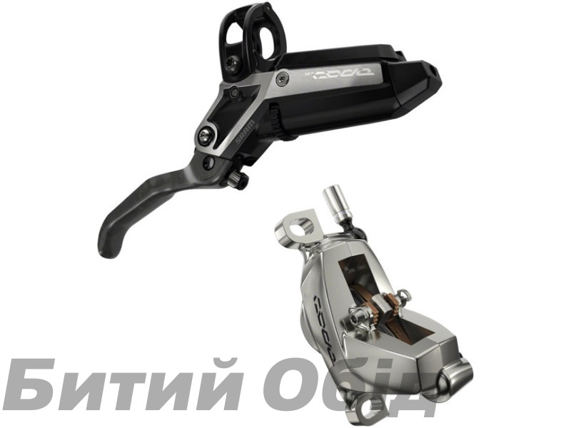 Тормоз дисковый SRAM Code Ultimate Stealth - Carbon Lever, Ti Hardware, Reach/Contact Adj ,SwingLink, Black Ano Hose (includes MMX Clamp, Rotor/Bracket sold separately)C1